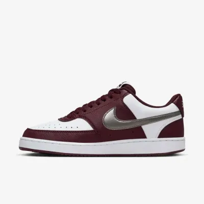 Nike Court Vision Low femme bordeaux et blanc référence IM7647-100