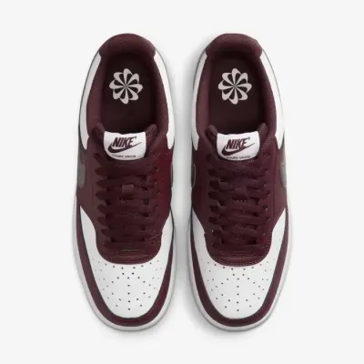 Nike Court Vision Low femme bordeaux et blanc référence IM7647-100