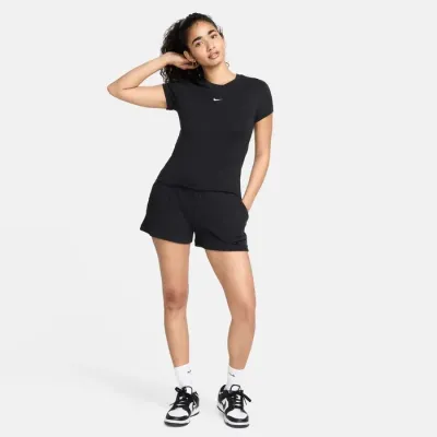 T-shirt Nike Sportswear Chill Knit femme noir référence FV5508-010
