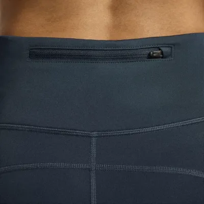 Legging de running Nike Fast Mid-Rise 7/8 femme bleu marine référence FV6682-478