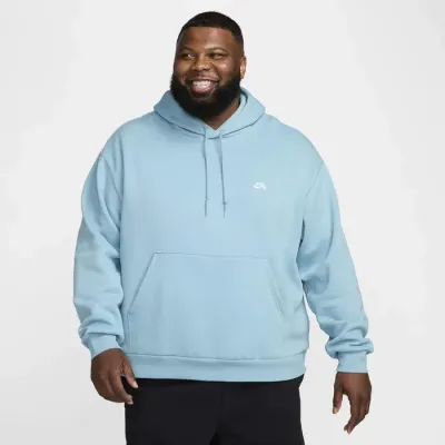 Sweat à capuche Nike SB Fleece Pullover Skate homme et femme bleu clair référence FV7351-464