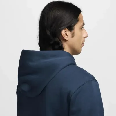 Sweat à capuche Nike SB Fleece Pullover Skate bleu marine référence FV7367-478