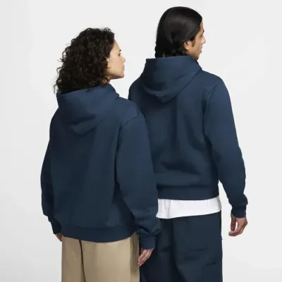 Sweat à capuche Nike SB Fleece Pullover Skate bleu marine référence FV7367-478