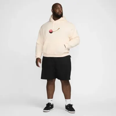 Sweat à capuche Nike SB Fleece Pullover Skate rose poudré référence FV7367-838
