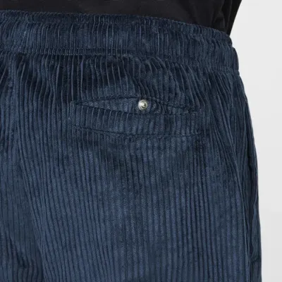 Pantalon Nike SB Elastic Corduroy Skate homme bleu marine référence FV7395-478