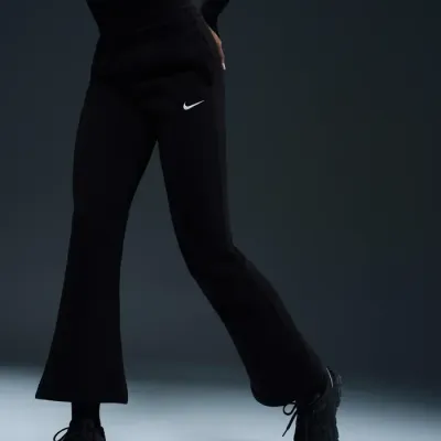 Nike Sportswear Phoenix Fleece pantalon flare taille mi-haute femme noir FV7494-010