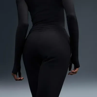 Nike Sportswear Phoenix Fleece pantalon flare taille mi-haute femme noir FV7494-010