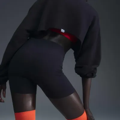Nike Sportswear French Terry shrug oversized crop femme noir FV7509-010