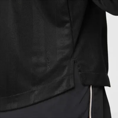 Nike Sportswear Dri-FIT jersey col V manches longues style football femme noir FV7538-010