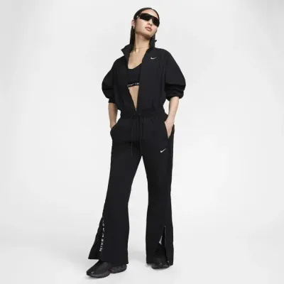 Nike Sportswear Repel pantalon large zip taille mi-haute coupe ample femme noir FV7544-010