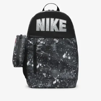 Nike Elemental sac à dos enfant noir imprimé éclaboussures logo FZ2541-084