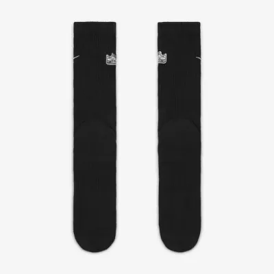 Nike Everyday Plus chaussettes hautes rembourrées broderie Air Force 1 noir FZ3076-010