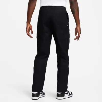Nike Club pantalon cargo coupe droite homme noir poches latérales FZ5765-010