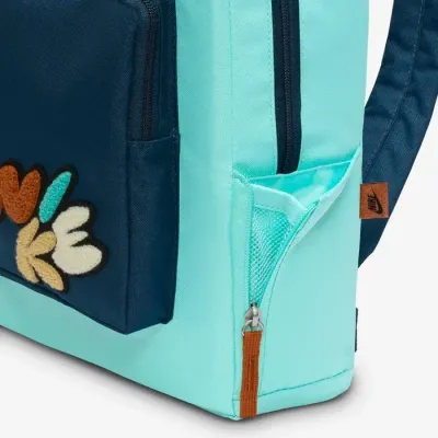 Nike Classic sac à dos enfant bicolore turquoise marine broderie logo FZ7254-300