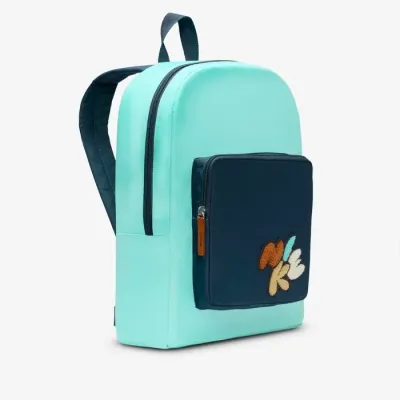 Nike Classic sac à dos enfant bicolore turquoise marine broderie logo FZ7254-300