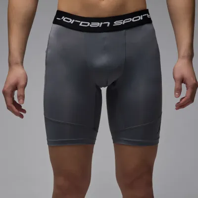 Jordan Sport Dri-FIT short compression homme gris anthracite logo Jumpman FV8618-084