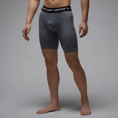 Jordan Sport Dri-FIT short compression homme gris anthracite logo Jumpman FV8618-084