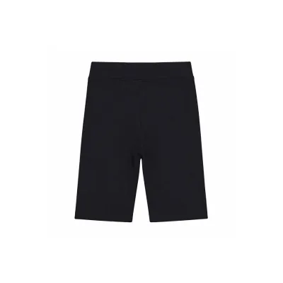 Short cycliste Champion noir pour fille en Cotton Lycra 90 % coton et 10 % élasthanne, référence 404953-KK001