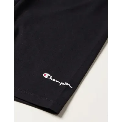 Short cycliste Champion noir pour fille en Cotton Lycra 90 % coton et 10 % élasthanne, référence 404953-KK001