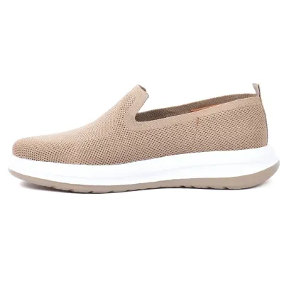 Sneakers homme Elito EL-2673-BG beige en maille respirante avec semelle confortable