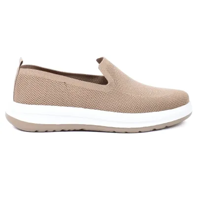 Sneakers homme Elito EL-2673-BG beige en maille respirante avec semelle confortable
