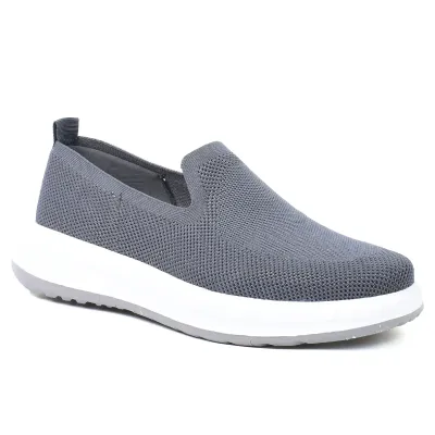 Sneakers homme Elito EL-2673-G grises en maille respirante avec semelle confortable