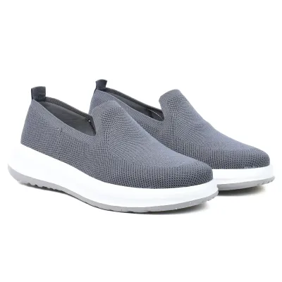 Sneakers homme Elito EL-2673-G grises en maille respirante avec semelle confortable