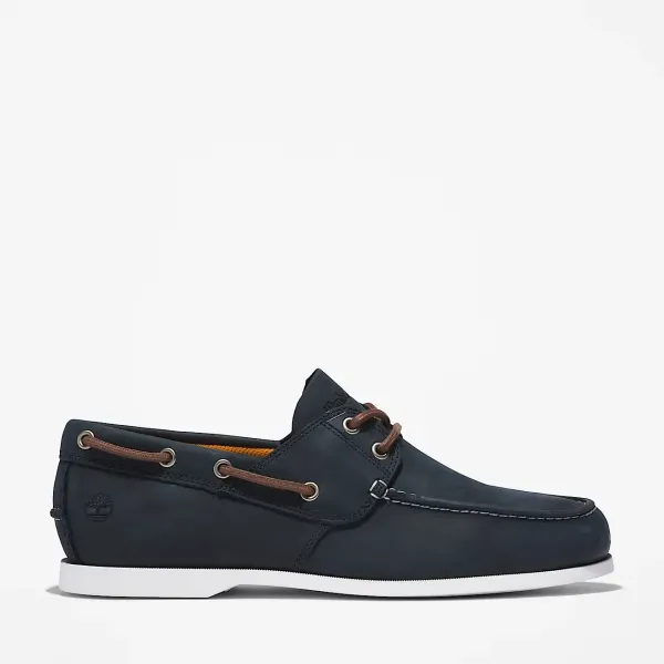 CEDAR BAY BOAT SHOE BLEU MARINE