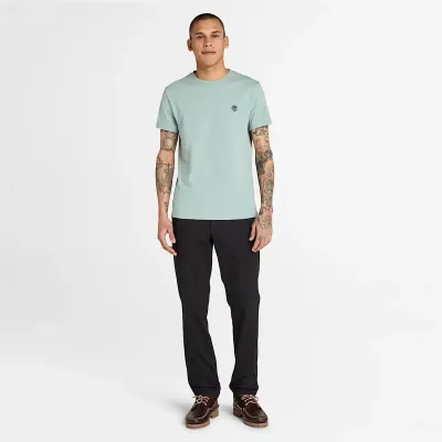Pantalon chino slim Timberland homme en sergé stretch coton biologique référence TB0A2BYY001