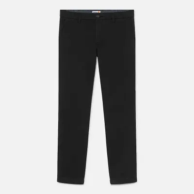 Pantalon chino slim Timberland homme en sergé stretch coton biologique référence TB0A2BYY001