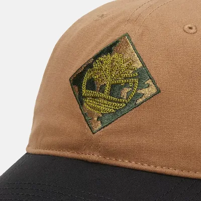 Casquette Timberland Black History Month homme en coton avec patch logo brodé et fermeture snapback réglable TB0A2Q6B254