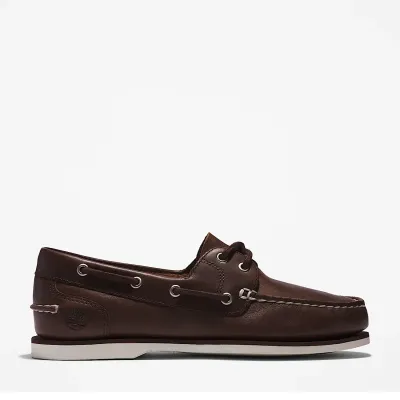 Chaussures bateau Timberland Classic Boat Shoe Chestnut en cuir marron premium semelle OrthoLite TB0A5RS7201