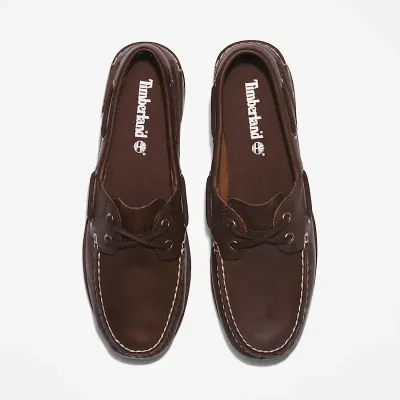 Chaussures bateau Timberland Classic Boat Shoe Chestnut en cuir marron premium semelle OrthoLite TB0A5RS7201