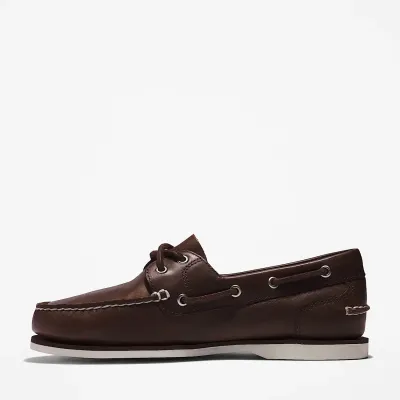 Chaussures bateau Timberland Classic Boat Shoe Chestnut en cuir marron premium semelle OrthoLite TB0A5RS7201