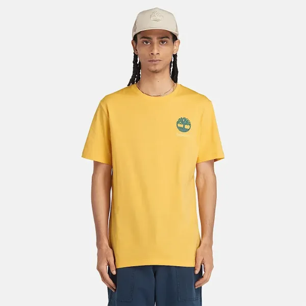 BACK GRAPHIC SHORT SLEEVE TEE JAUNBE