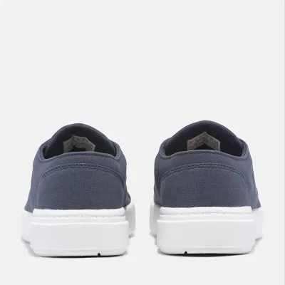 Baskets Timberland Seneca Bay homme bleu marine en toile avec semelle OrthoLite et doublure recyclée ReBOTL TB0A66NNEP4