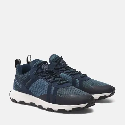 Baskets Timberland Winsor Trail homme bleu marine avec tissu ReBOTL™, semelle GreenStride™ et technologie OrthoLite® TB0A6B79EP6