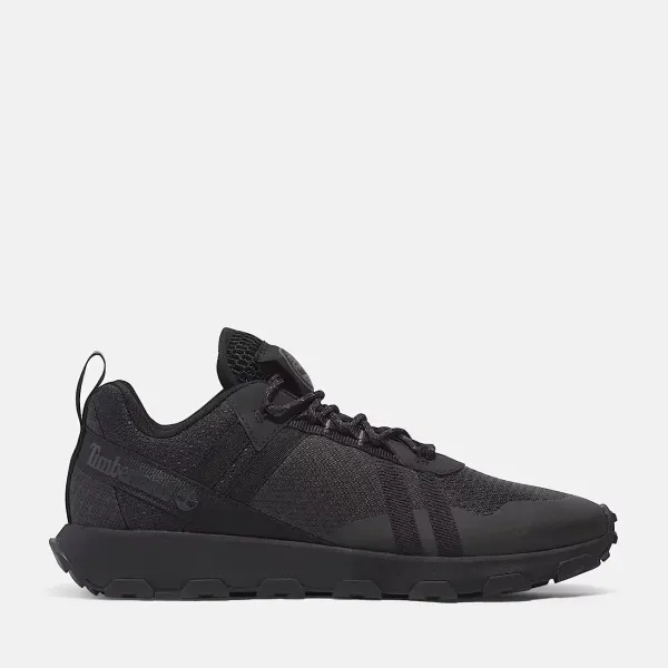 WINSOR TRAIL LOW LACE UP SNEAKER NOIR