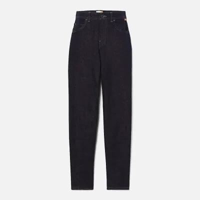 Jean Timberland homme indigo coupe slim stretch en coton biologique avec cinq poches référence TB0A6CQ2H87