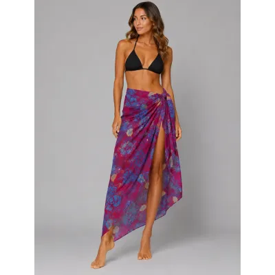 PARÉO FEMME IMPRIMÉ FLORAL...