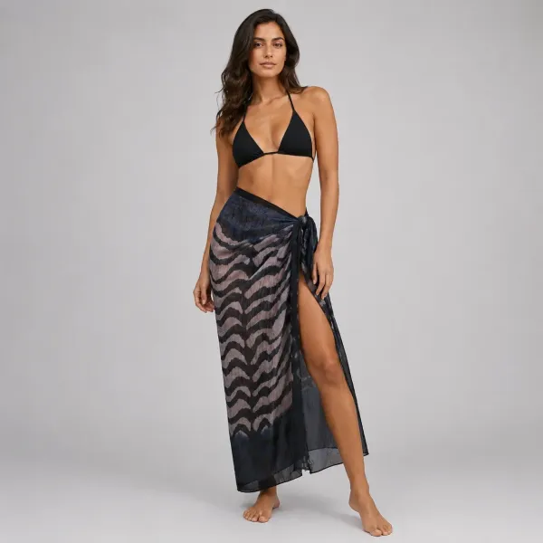 PARÉO FEMME IMPRIMÉ TIGRE