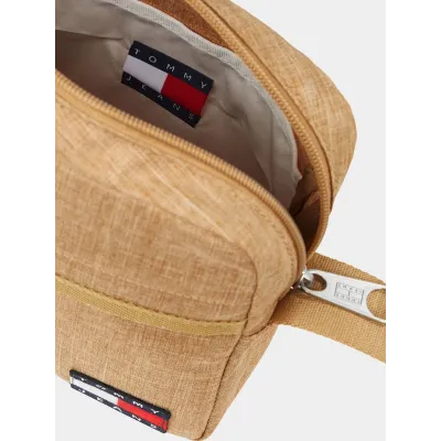 Sac bandoulière homme Tommy Jeans Essentials Daily Seasonal Reporter Beige AM0AM12900-RBR en textile synthétique