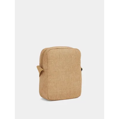 Sac bandoulière homme Tommy Jeans Essentials Daily Seasonal Reporter Beige AM0AM12900-RBR en textile synthétique