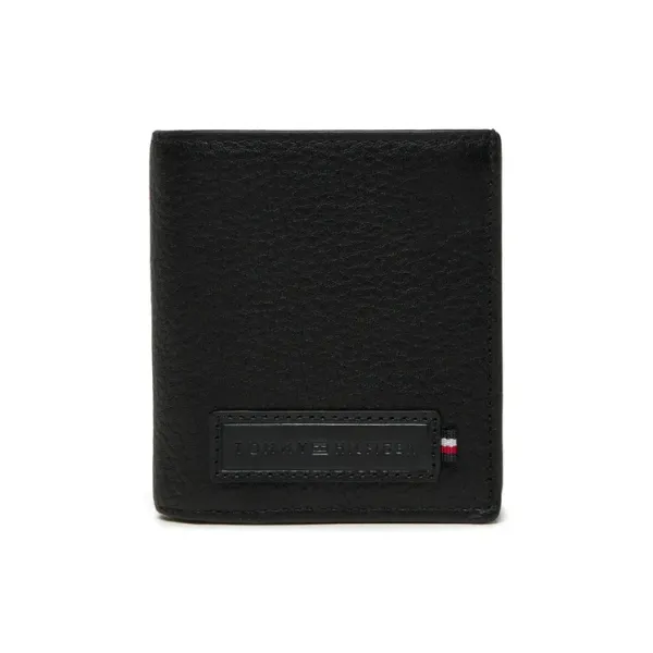 TOMMY LOGO LEATHER BIFOLD WALLET