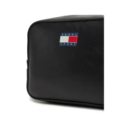 Sac bandoulière femme Tommy Jeans Essential Must Camera Bag Noir AW0AW16964-BDS en similicuir
