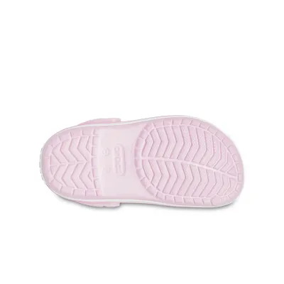 Sabots Crocs roses pour enfants avec sangle arrière, coloris Rose 207005-6GD.