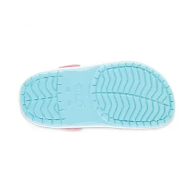 Sabots enfant Crocs Crocband Clog K turquoise et rose confort léger 207006-4S3