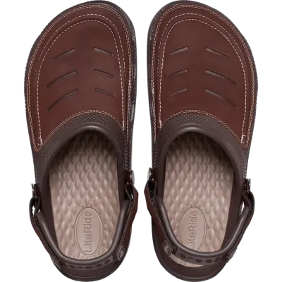 Sabots Crocs Yukon Vista II LiteRide Clog Homme Marron 207689-23D
