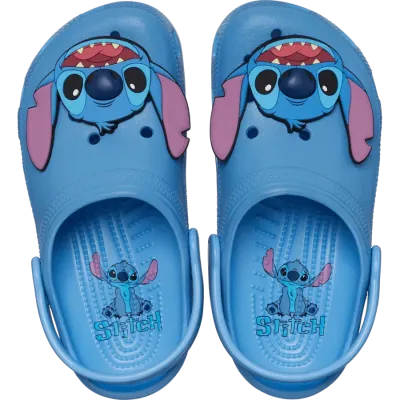 Sabots enfant Crocs Disney Stitch Classic Clog Bleu 209464-4TB  ultra légère.