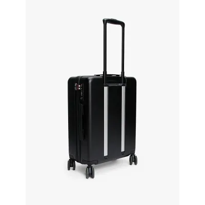 Valise cabine rigide Tommy Hilfiger Signature noire à 4 roues - AU0AU01973-BDS